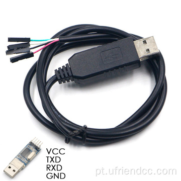 Win10 5V/3.3V FTDI-RS232/PL2303 USB para UART TTL-Srial Cabine